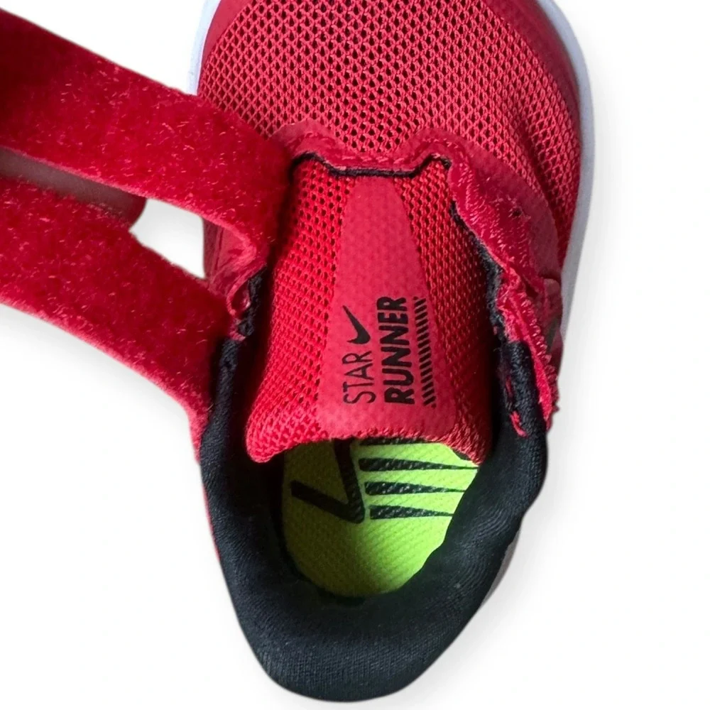Nike Star Runner 3 Infant Toddler Red Running Shoes Size 2C